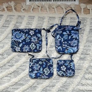 Vera Bradley cosmetic and purse set